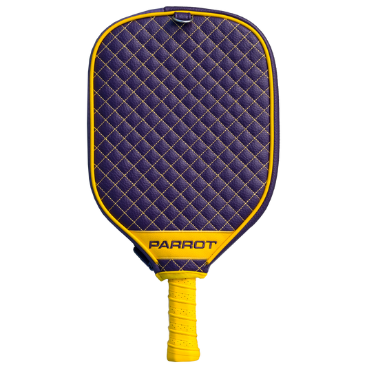 Minnesota Vikings quilted pickleball paddle cover back view