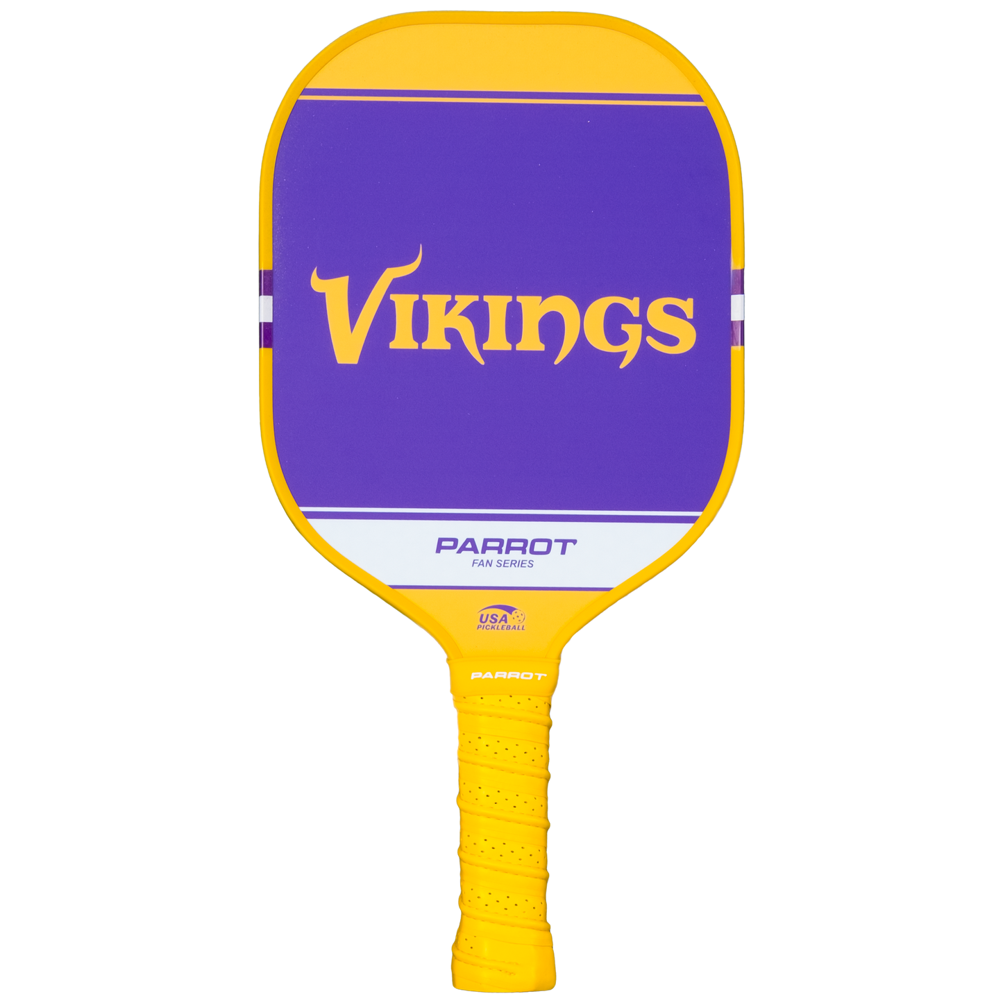 Minnesota Vikings Sport Plus pickleball paddle back view