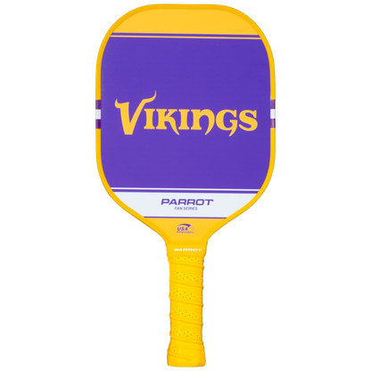 Minnesota Vikings Sport Plus pickleball paddle back view