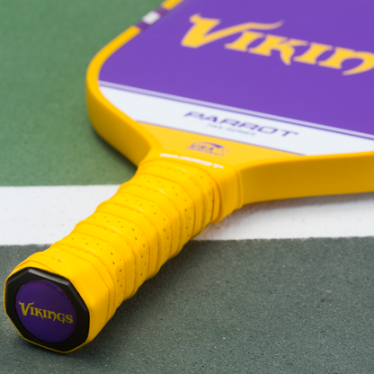 Minnesota Vikings Sport Plus pickleball paddle on the court