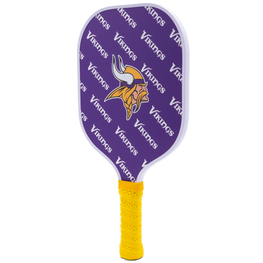 Minnesota Vikings pickleball paddle back view