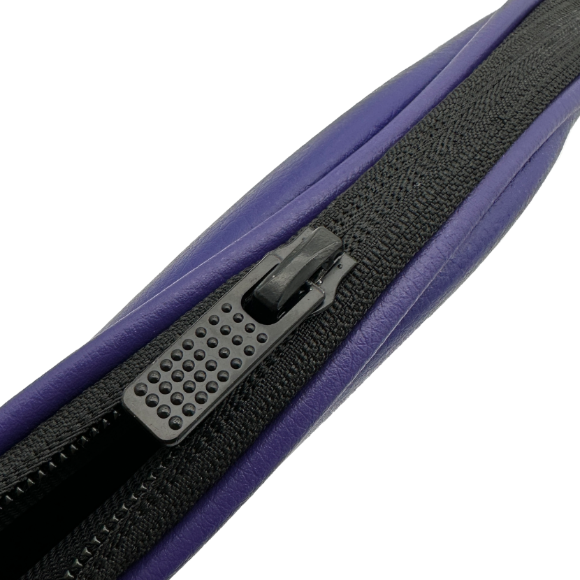 Minnesota Vikings pickleball paddle cover zipper detail