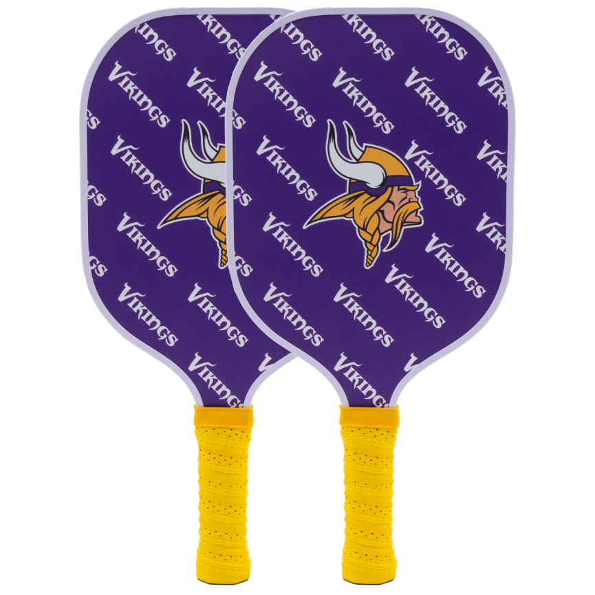 Minnesota Vikings pickleball paddle set