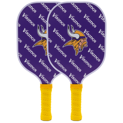 Minnesota Vikings pickleball paddle set