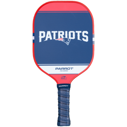 New England Patriots Sport Plus pickleball paddle back view