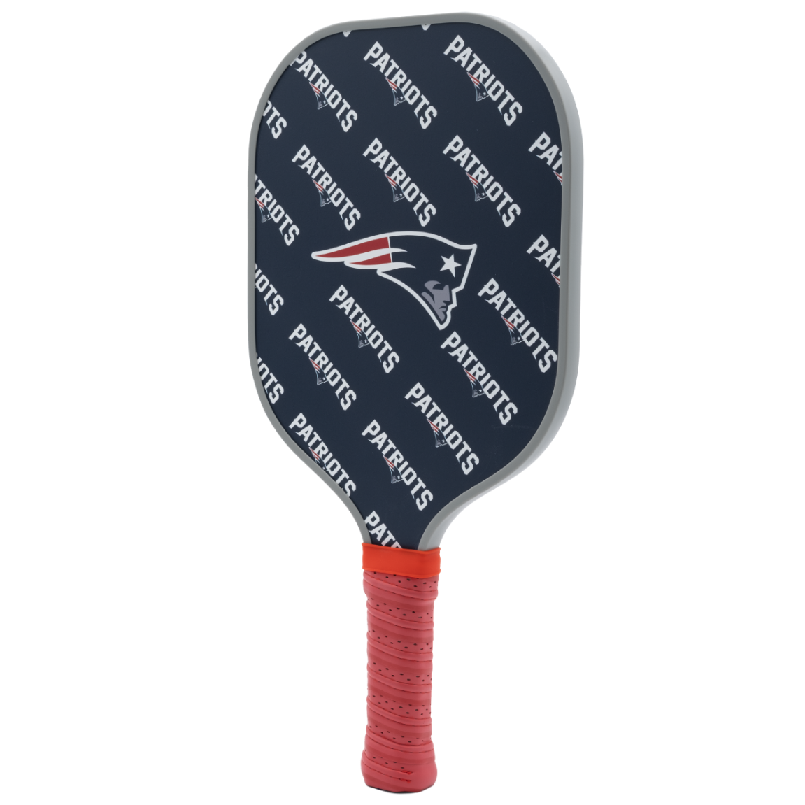 New England Patriots pickleball paddle back view