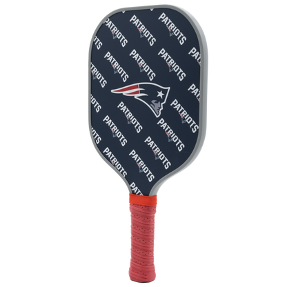 New England Patriots pickleball paddle back view