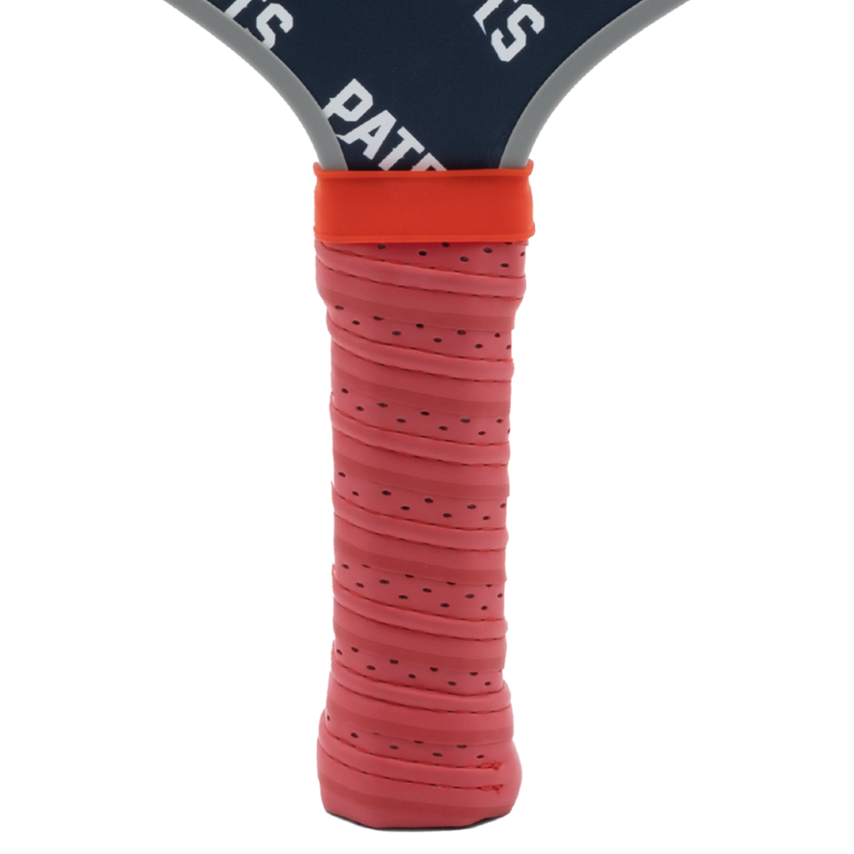 New England Patriots pickleball paddle handle grip