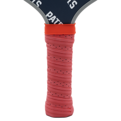 New England Patriots pickleball paddle handle grip