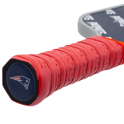 New England Patriots pickleball paddle handle logo