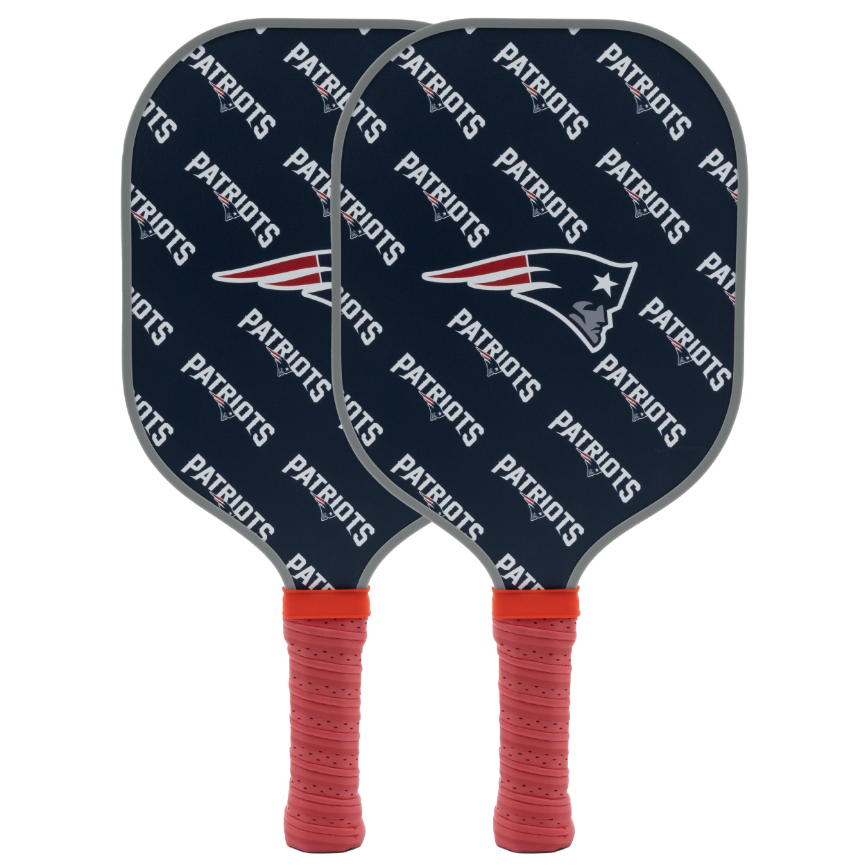New England Patriots pickleball paddle set