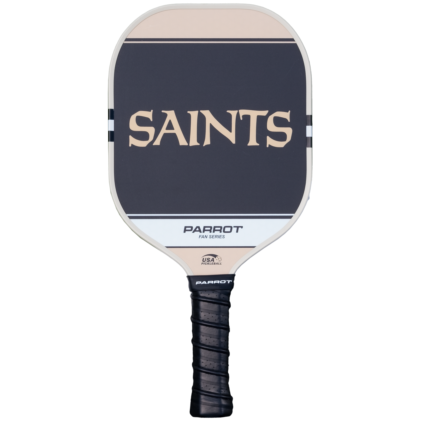 New Orleans Saints Sport Plus pickleball paddle back view