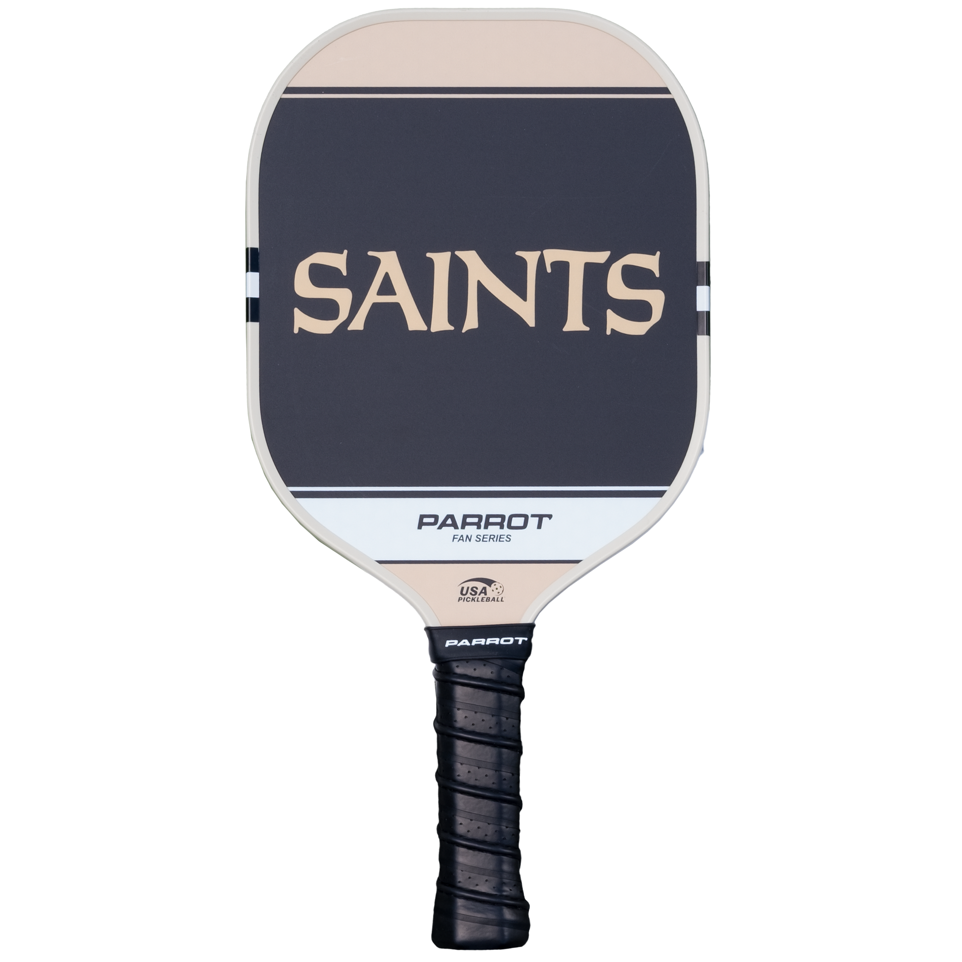 New Orleans Saints Sport Plus pickleball paddle back view