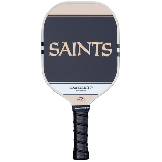New Orleans Saints Sport Plus pickleball paddle back view