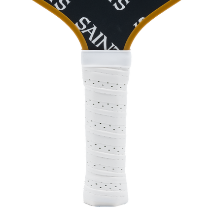 New Orleans Saints pickleball paddle handle grip