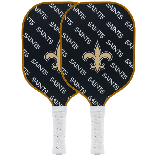 New Orleans Saints pickleball paddle set