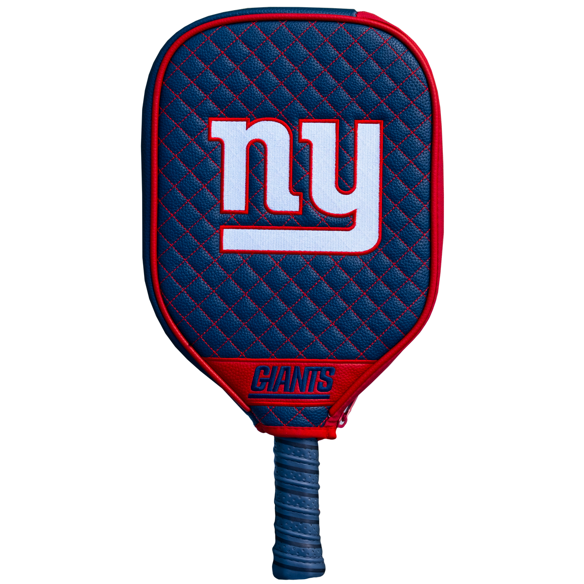 New York Giants Navy quilted pickleball paddle cover
