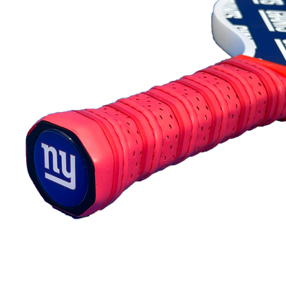 New York Giants pickleball paddle handle logo