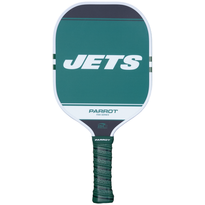 New York Jets Sport Plus pickleball paddle back view