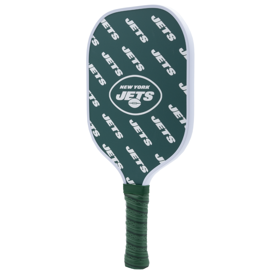 New York Jets pickleball paddle back view