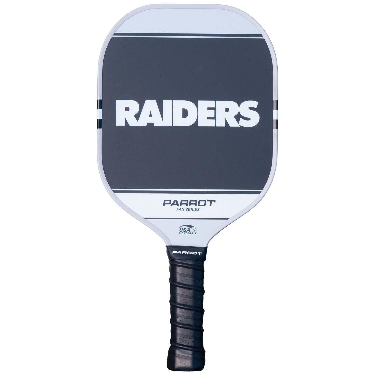 Las Vegas Raiders Sport Plus pickleball paddle back view