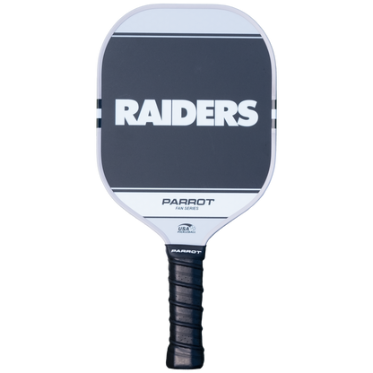 Las Vegas Raiders Sport Plus pickleball paddle back view