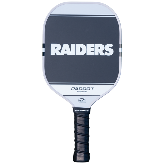 Las Vegas Raiders Sport Plus pickleball paddle back view