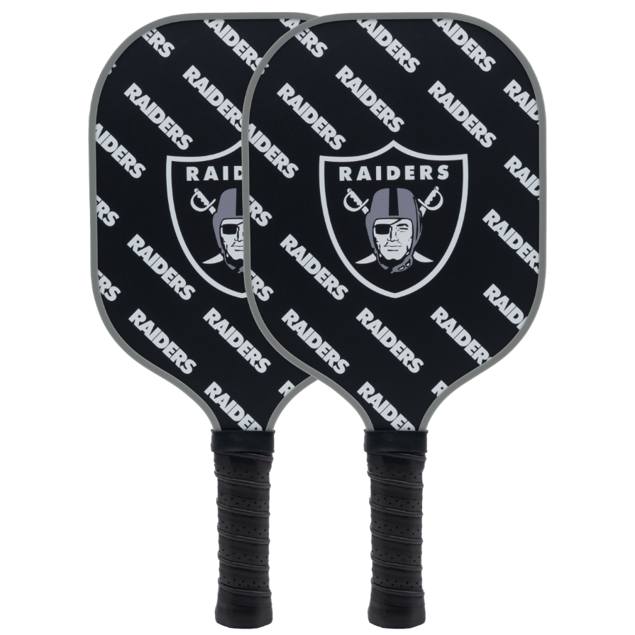 Las Vegas Raiders pickleball paddle set