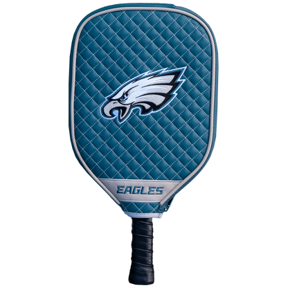 Philadelphia Eagles quilted pickleball paddle cover