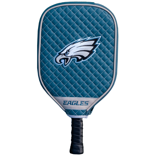 Philadelphia Eagles quilted pickleball paddle cover
