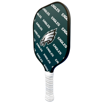Philadelphia Eagles pickleball paddle back view