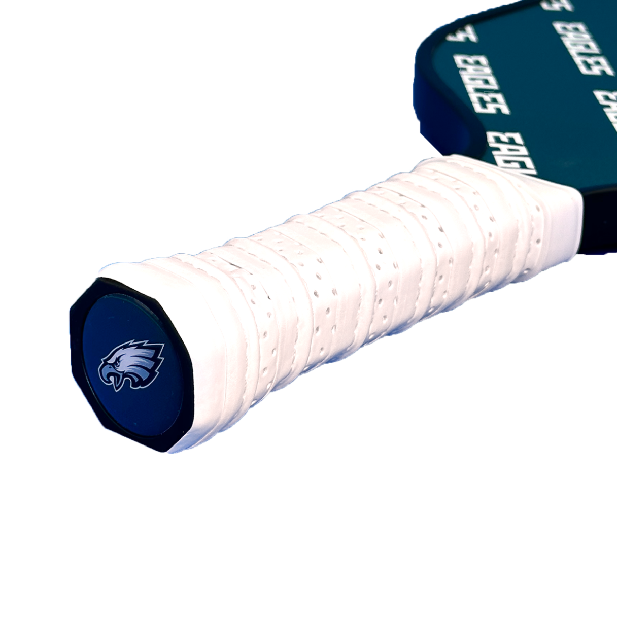 Philadelphia Eagles pickleball paddle handle logo