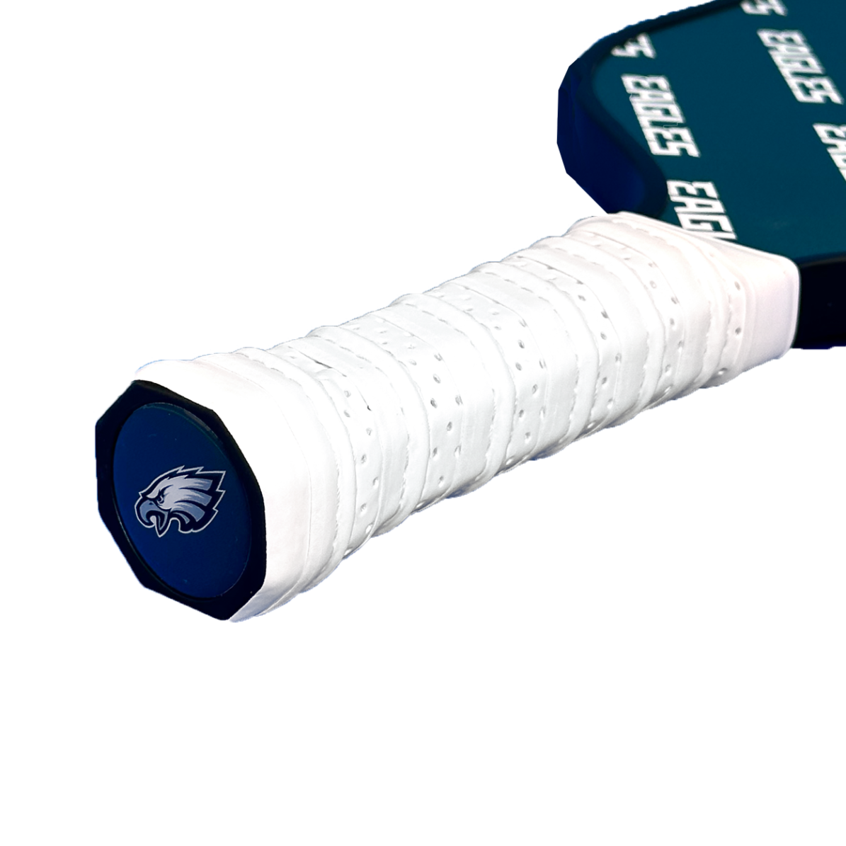 Philadelphia Eagles pickleball paddle handle logo