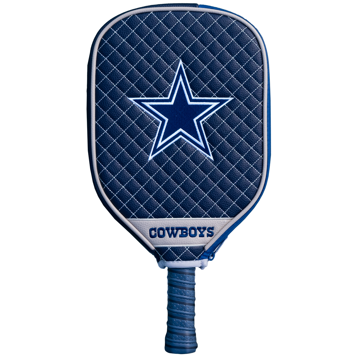 Dallas Cowboys Navy quilted pickleball paddle cover