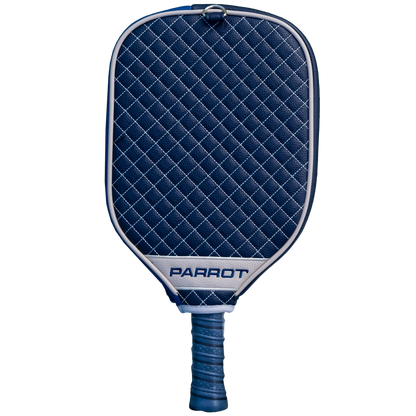 Dallas Cowboys Navy quilted pickleball paddle cover back view