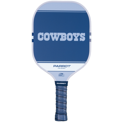Dallas Cowboys Sport Plus pickleball paddle back view