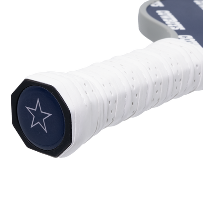 Dallas Cowboys pickleball paddle handle logo