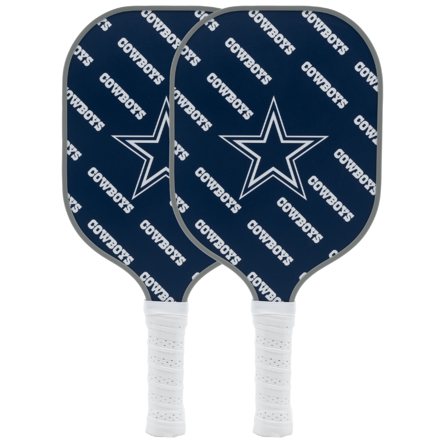 Dallas Cowboys pickleball paddle set
