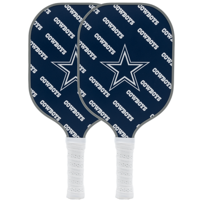 Dallas Cowboys pickleball paddle set