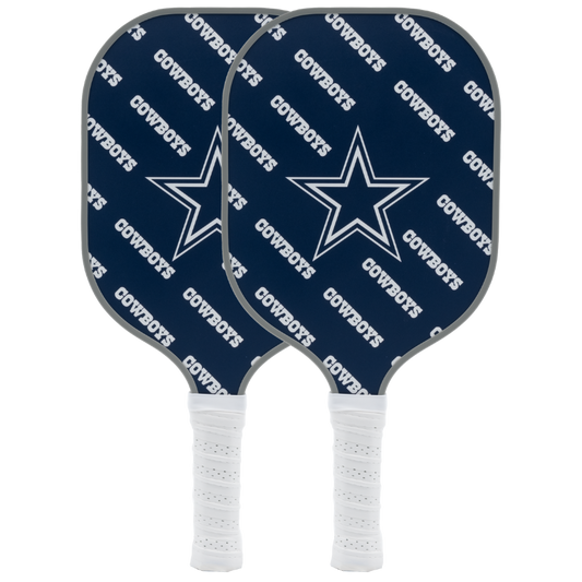 Dallas Cowboys pickleball paddle set