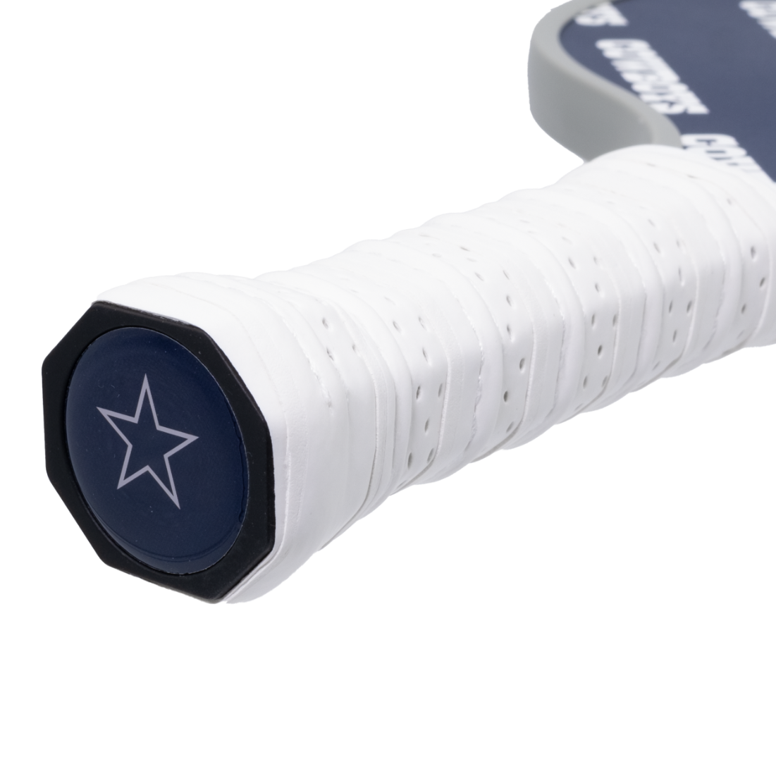 Dallas Cowboys pickleball paddle handle logo
