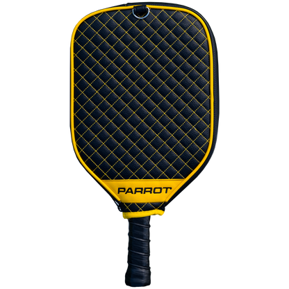 Pittsburgh Steelers quilted pickleball paddle cover back view