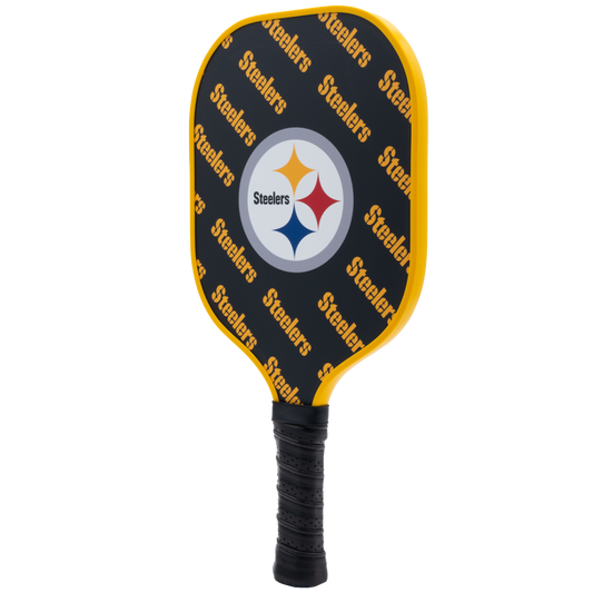 Pittsburgh Steelers pickleball paddle back view