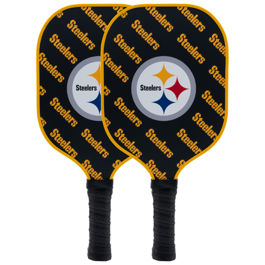 Pittsburgh Steelers pickleball paddle set