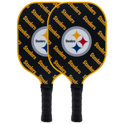 Pittsburgh Steelers pickleball paddle set