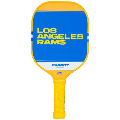 Los Angeles Rams Sport Plus pickleball paddle back view