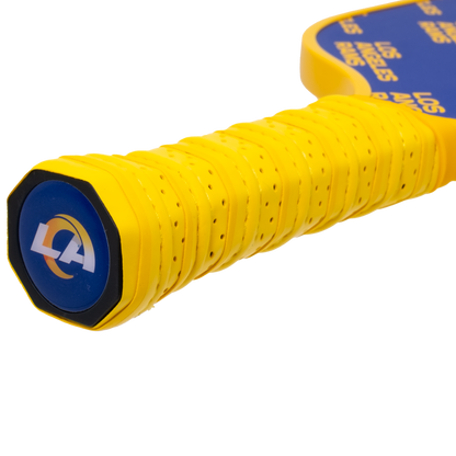 Los Angeles Rams pickleball paddle handle logo