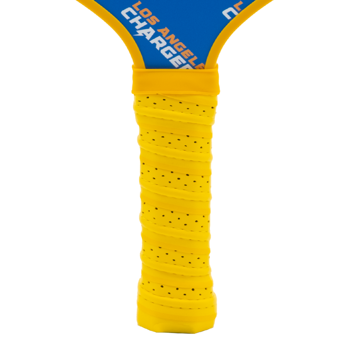 Los Angeles Chargers pickleball paddle handle grip
