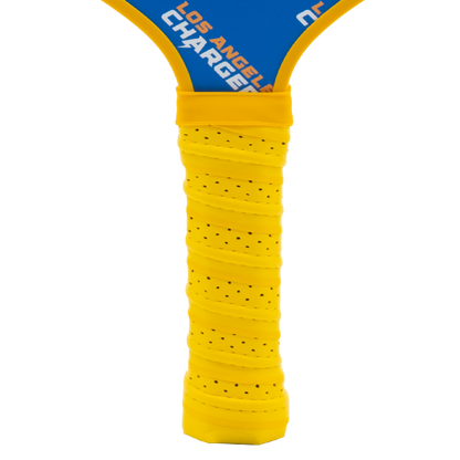 Los Angeles Chargers pickleball paddle handle grip