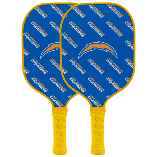 Los Angeles Chargers pickleball paddle set